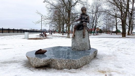 В Полесске установили новый памятник скульптора Андрея Шевцова