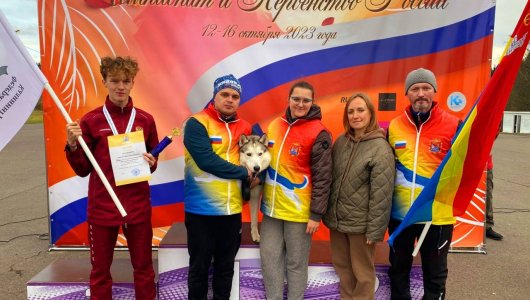 Калининградская команда заняла 1-е и 2-е место на чемпионате России по ездовому спорту