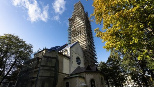 В Калининграде нашли мертвое тело мужчины на крыше кирхи Королевы Луизы