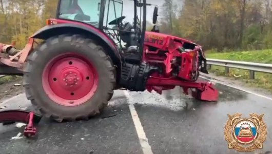 На дороге между Черняховском и Гусевым произошла массовая авария, в результате которой погиб водитель фуры