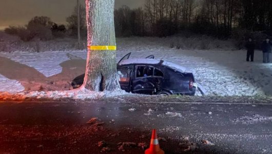 В Багратионовском районе 26 ноября произошла авария, в которой пострадали три человека