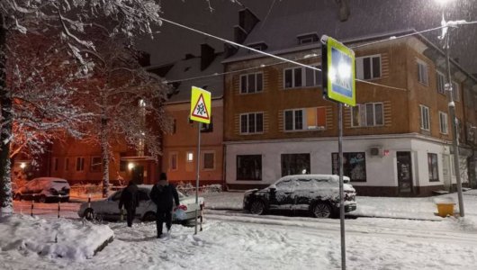 В Калининграде с температурой в -11,7°C побит рекорд холода 1989 года
