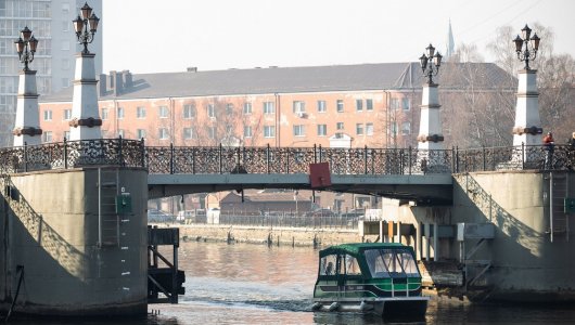 Мосты в Калининграде ночью со вторника на среду будут разведены