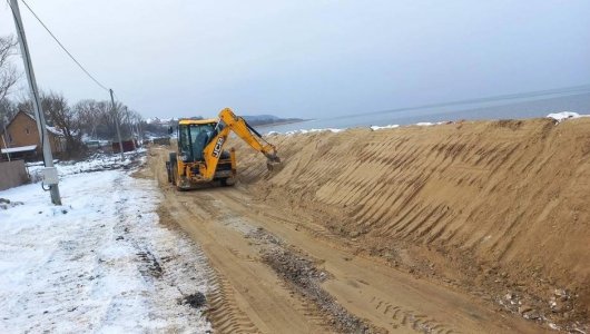 Готовится к завершению строительство защитных сооружений на восточном берегу Калининградского залива