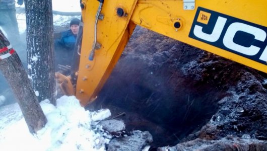 Группа школьников провалилась под землю в городе Южа Ивановской области и получила ожоги от кипятка