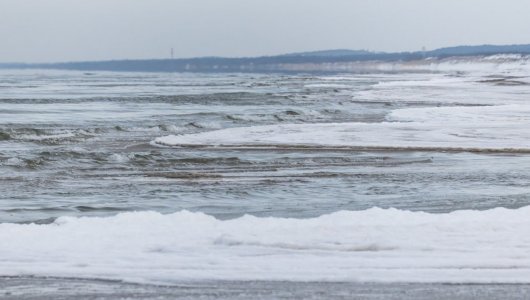 В Куршском заливе 5 рыбаков отправились на Куршскую косу не по своей воле