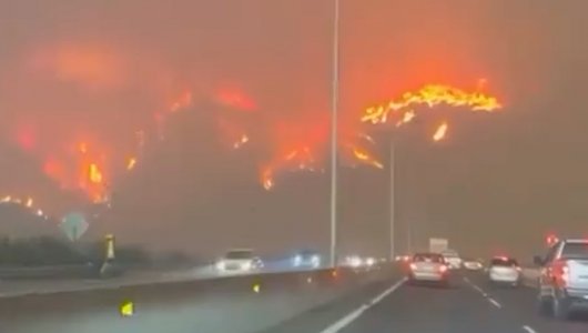 Огненный ад развернулся в Чили, президент ввел режим ЧС (ВИДЕО)