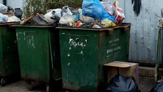  В центре города из квартиры   у пенсионерки вынесли около сотни килограммов мусора