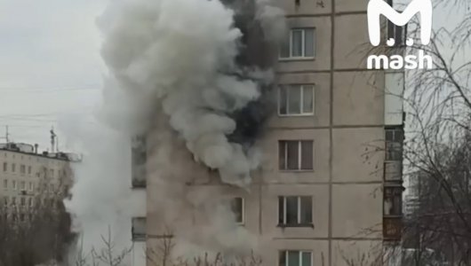 Самокат взорвался прямо в одной из квартир на севере Москвы (ВИДЕО)