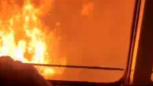 30 гектаров пепелища: лесной пожар бушует в Бурятии (ВИДЕО)