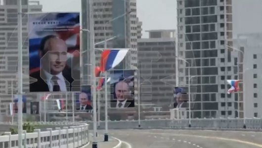 Очень масштабно: как в КНДР подготовились к визиту Владимира Путина. Кадры из Пхеньяна (ВИДЕО)