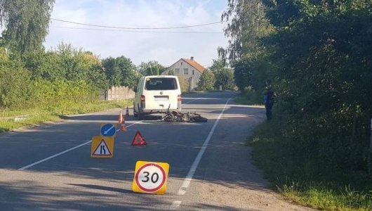 На трассе в Гурьевском районе произошло ДТП с участием 16-летнего мотоциклиста. Причины и последствия