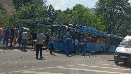 Срочная новость: в Москве автобус взорвался прямо во время движения. Есть пострадавшие (ВИДЕО)