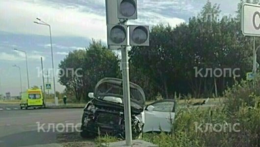 Первое сентября в Калининграде началось с ДТП