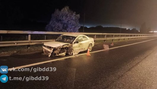 На Приморском полукольце в Калининграде произошло ДТП. Причины и последствия