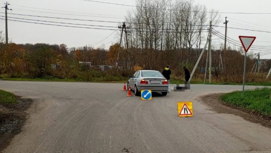 Влетела прямо в старушку: в Гурьевске произошло ДТП с участием пешехода