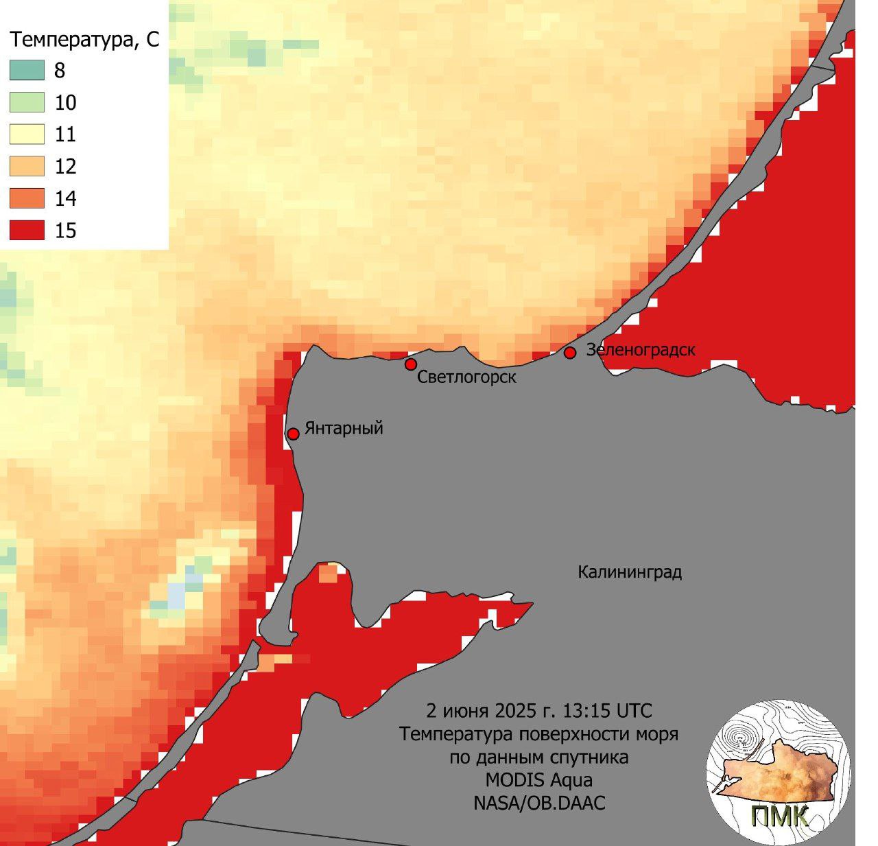 Температура воды в Балтийском море когда можно купаться в Калининграде
