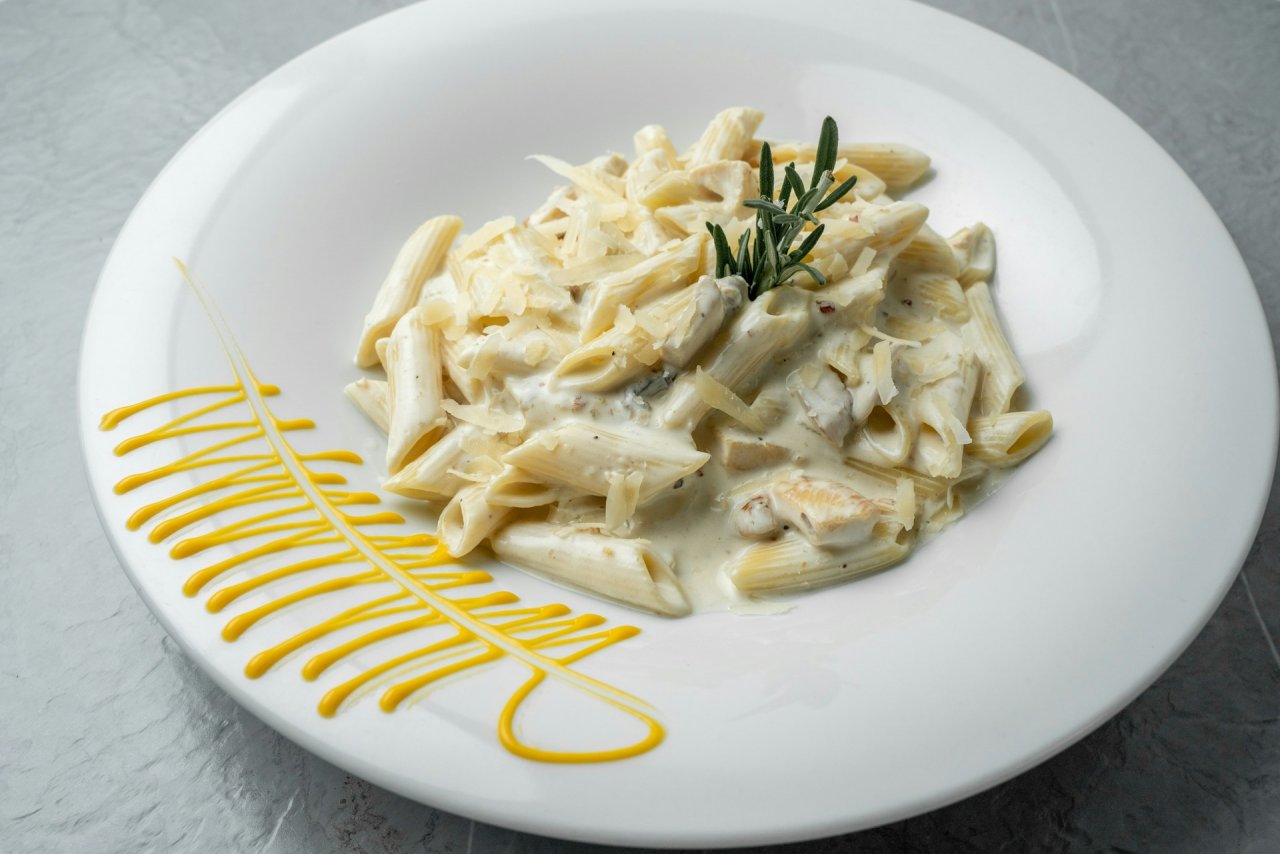 Сливочная паста с курицей, рецепт пасты с курицей, ужин за 30 минут, быстрый ужин, сливочная паста рецепт, макароны с курицей