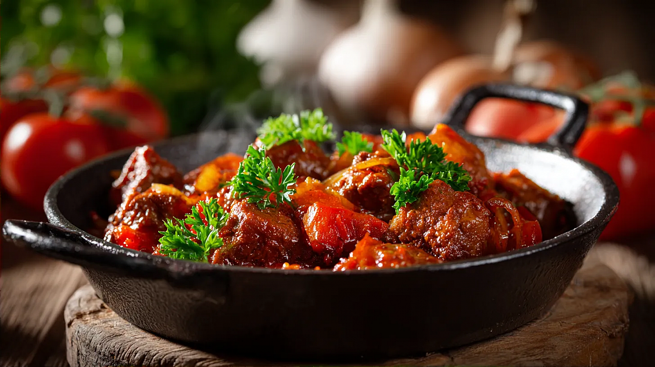 Советский рецепт сочной свинины для семейного застолья, общество, мясо с подливкой, свинина из СССР, мясо по-советски, сочное мясо, еда, рецепты