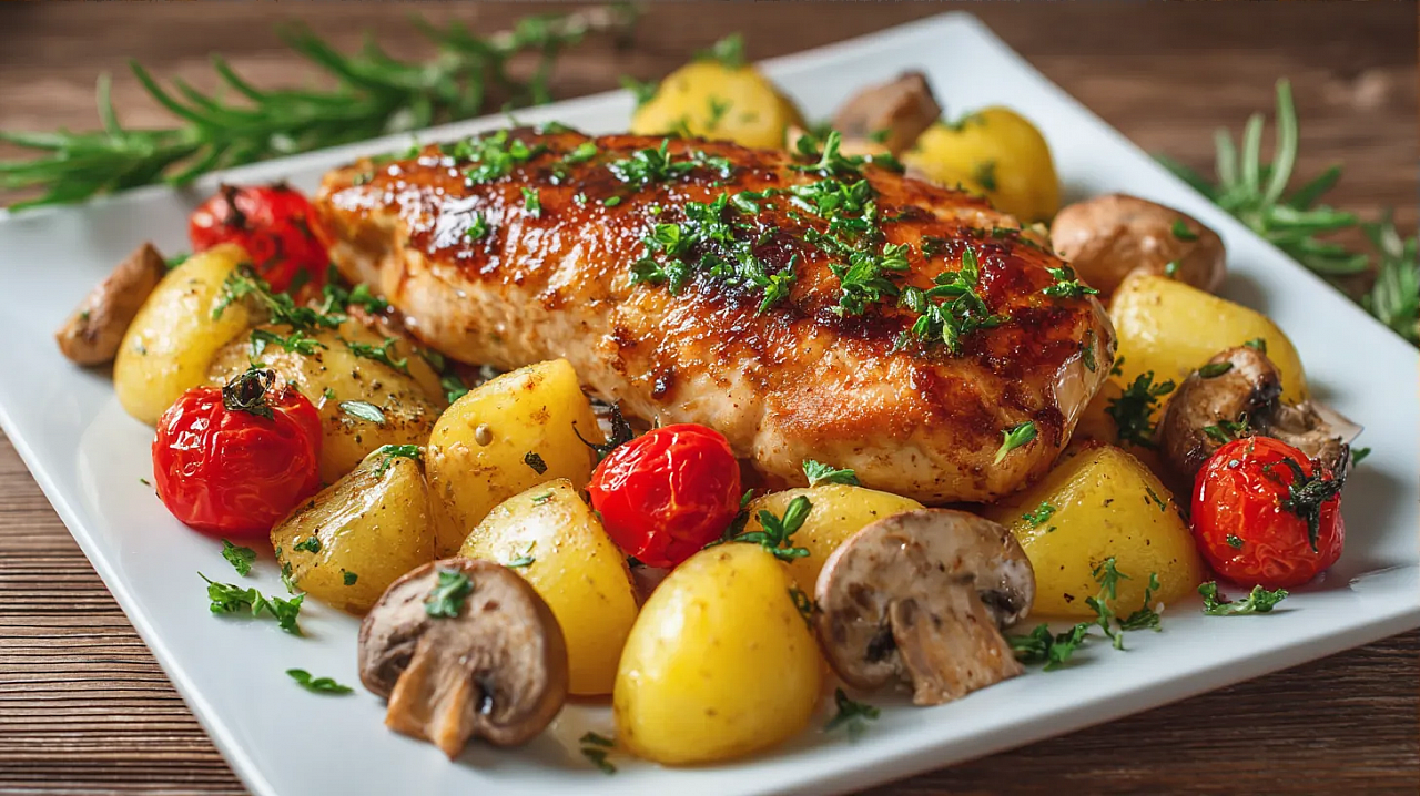 Курица с овощами, рецепты, еда, рецепт курицы, что приготовить на ужин, быстрый ужин