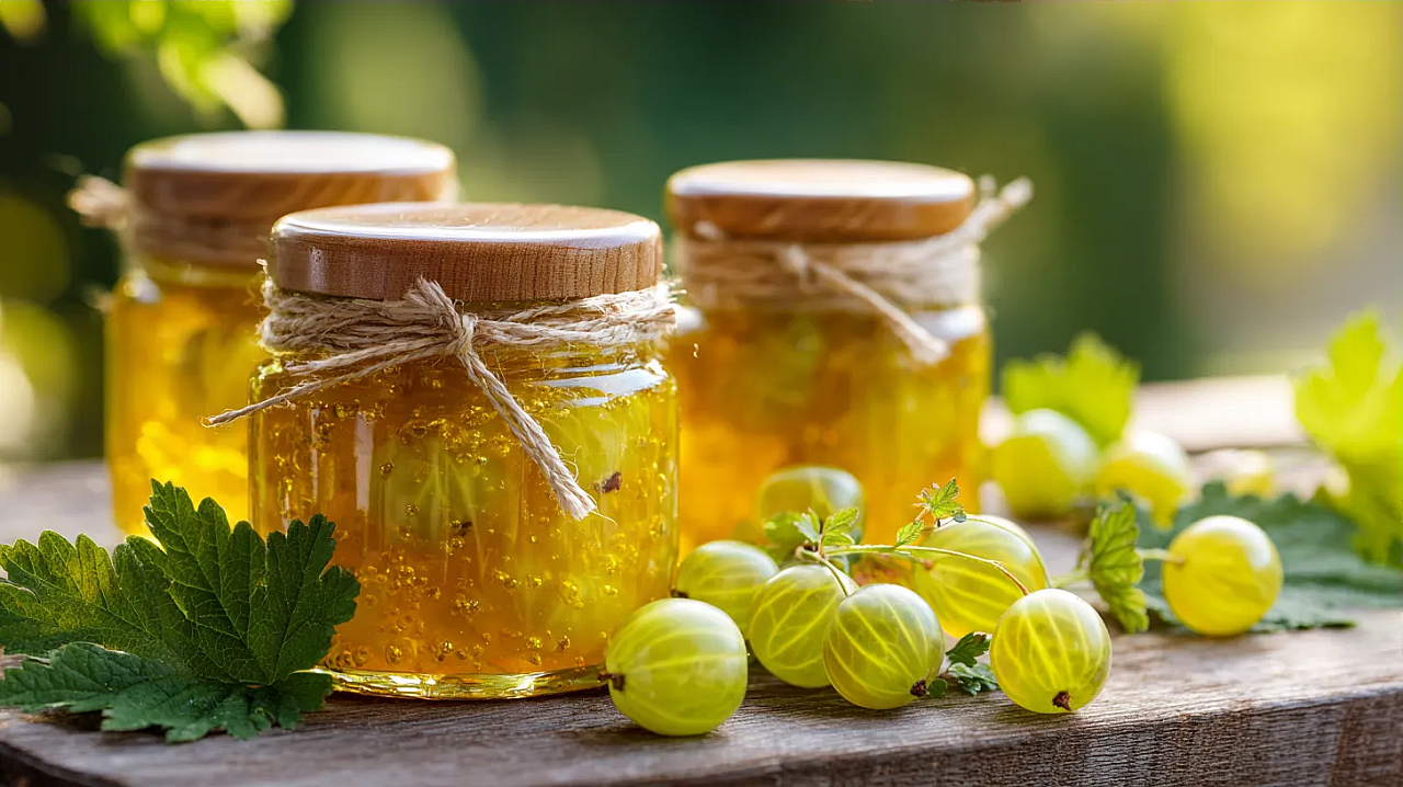 Варенье из крыжовника, крыжовник по-царски, царское варенье, как приготовить крыжовник, варенье летом, заготовки, еда, рецепты
