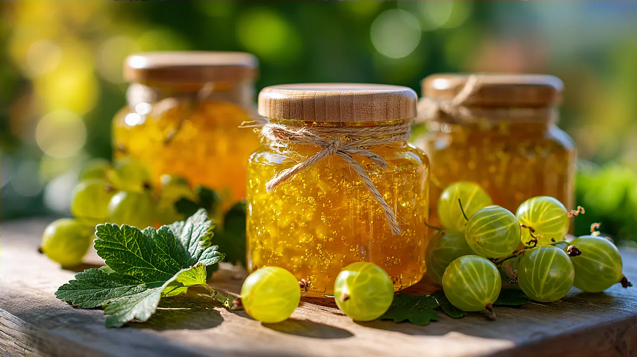 Варенье из крыжовника, крыжовник по-царски, царское варенье, как приготовить крыжовник, варенье летом, заготовки, еда, рецепты