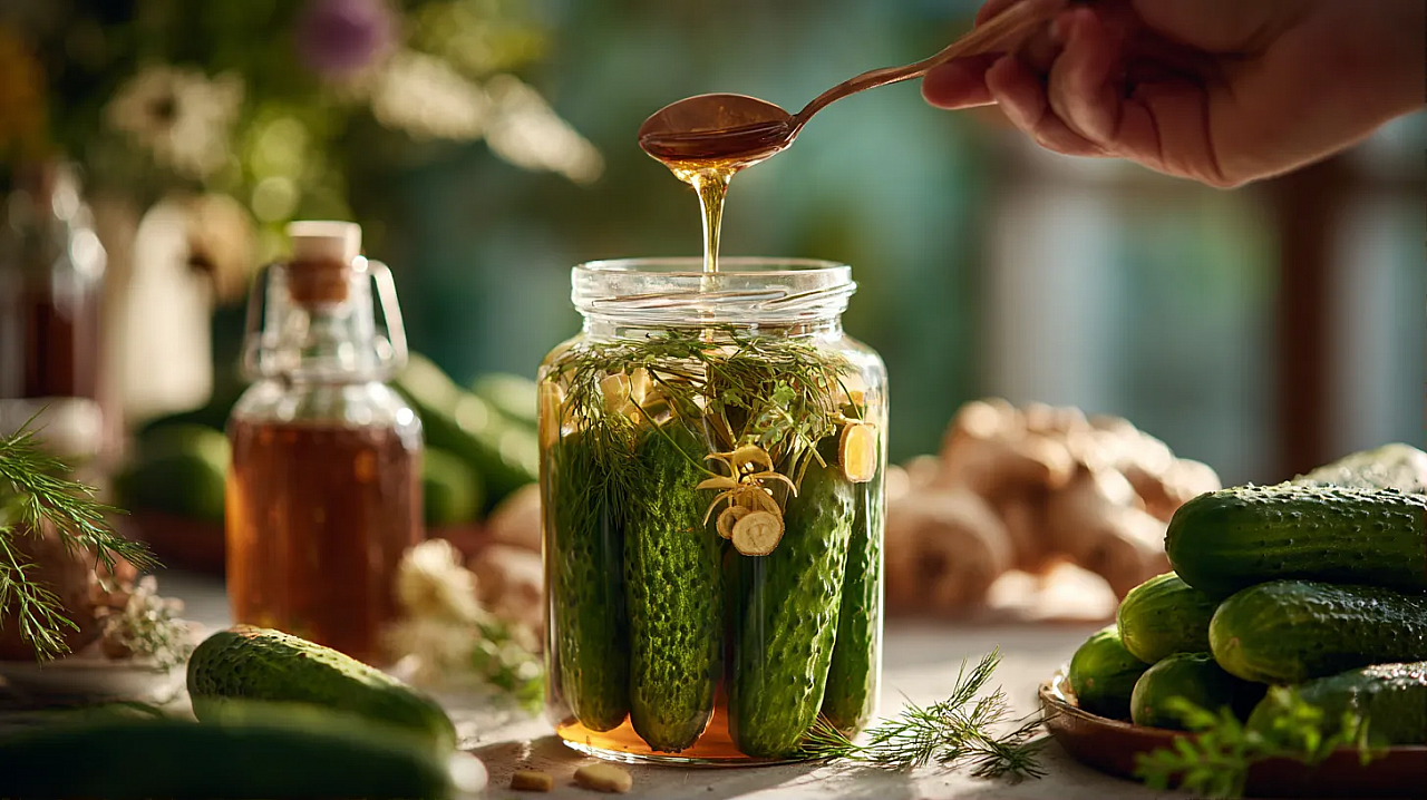 Маринованные огурцы, закрутки на зиму, заготовки на зиму, маринованные огурцы, огурцы с яблочным уксусом и имбирем, рецепты