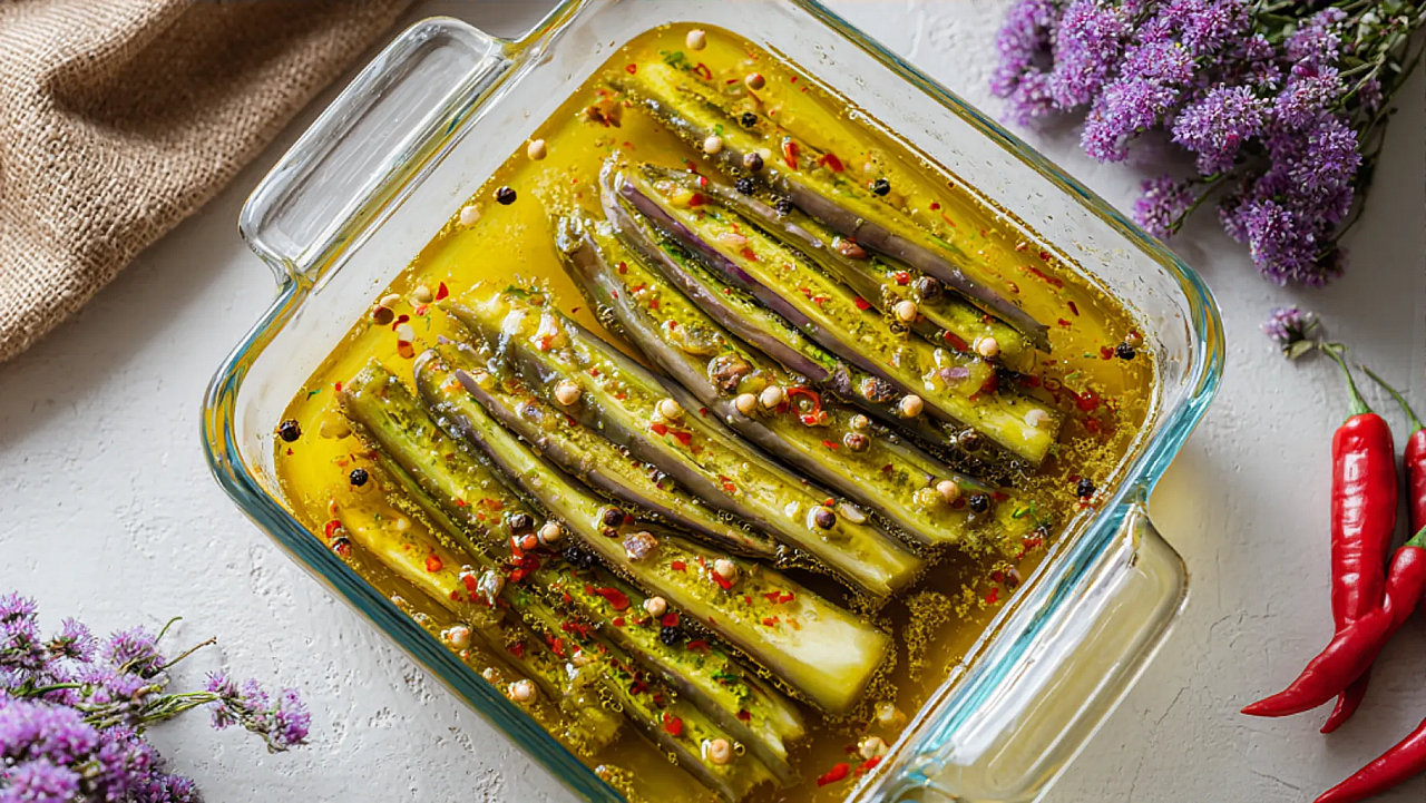 Маринованные баклажаны, баклажаны на зиму, холодный маринад баклажанов, заготовки, сохранить урожай, баклажаны в банке, засолка
