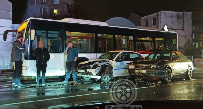 Ночное ДТП , виновник которого скрылся с места преступления