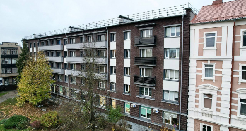 В Советске привели в порядок старую хрущевку