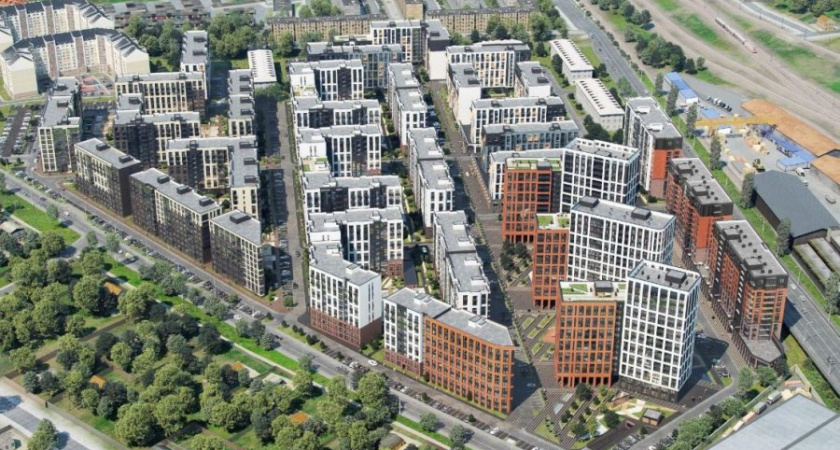 В Калининграде между улицами Невского и Арсенальной будут построены 6 многоэтажек 