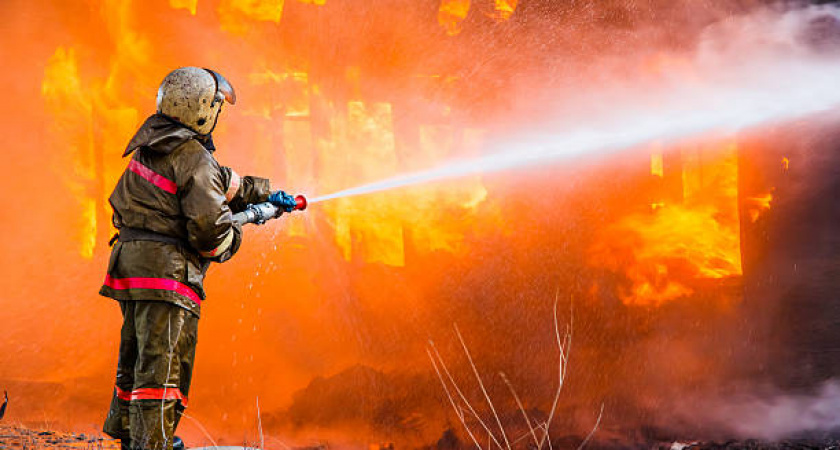 В Коврово мебельная фабрика горела 4 часа 