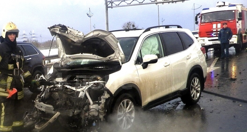 В ДТП на Окружной пострадала полуторагодовалая девочка