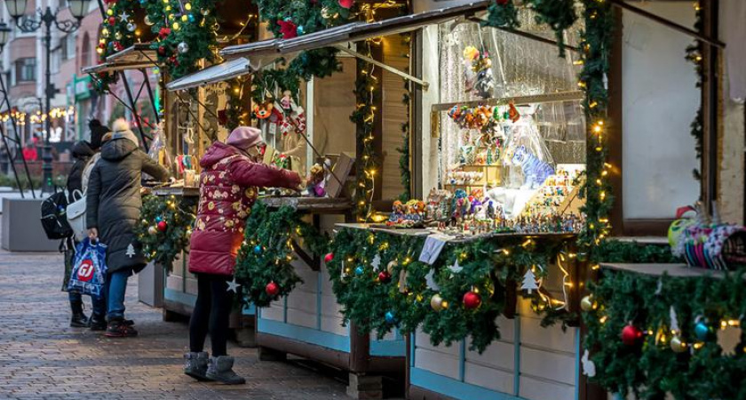 В Калининграде 17 декабря начнут работу новогодние ярмарки и выставки 