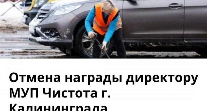 Местные жители выступили против награждения директора МУП «Чистота» за уборку снега