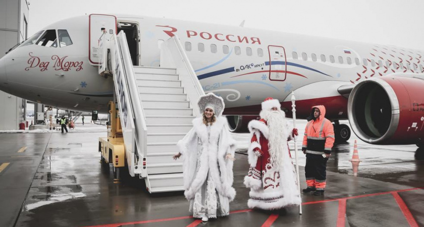 27 декабря в Калининградскую область прилетит Дед Мороз на самолете.