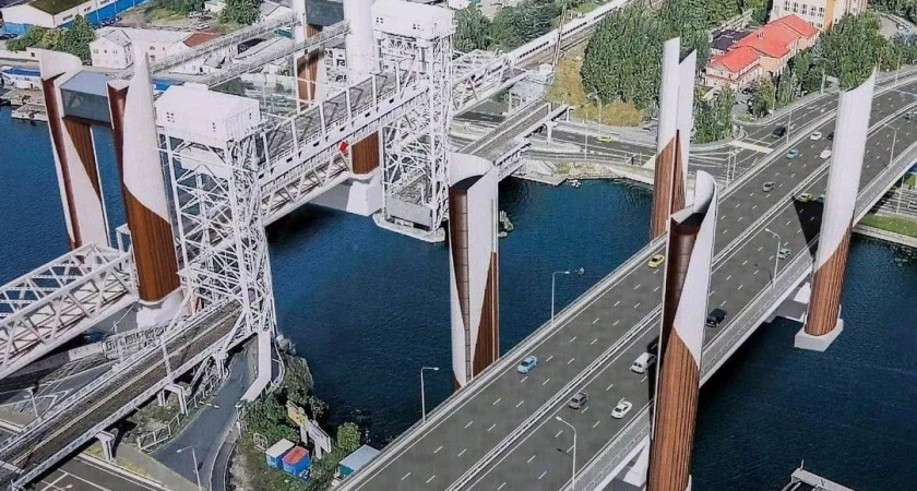 Строительство автодублера двухъярусного моста подорожало на 2,7 млрд рублей