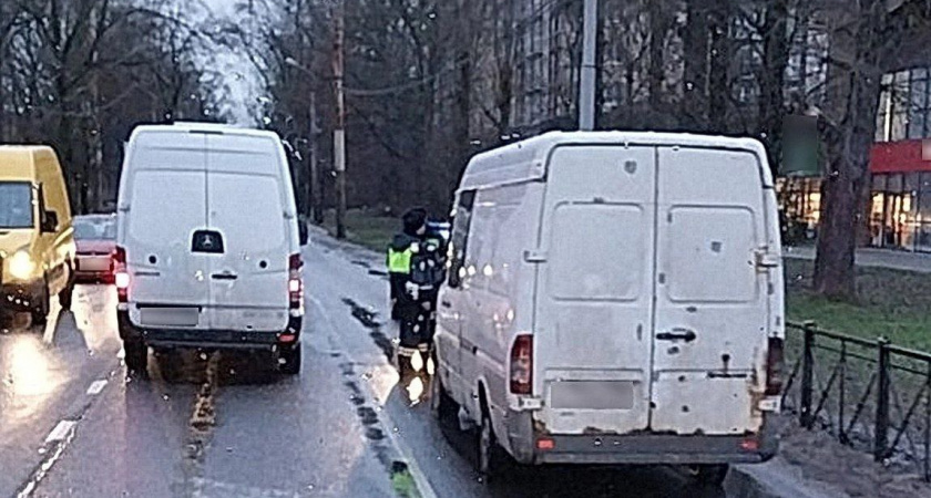 В Калининграде грузовой микроавтобус сбил женщину