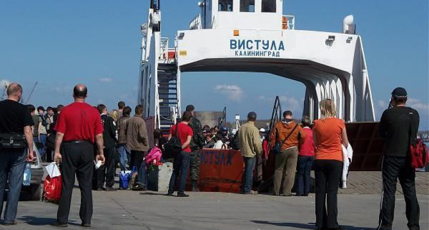 В Калининграде приостановили строительство электропарома для Балтийской косы