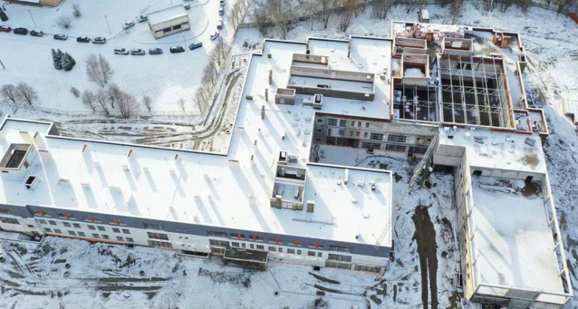 В Калининграде подрядчик сорвал сроки строительства нового корпуса школы номер 50