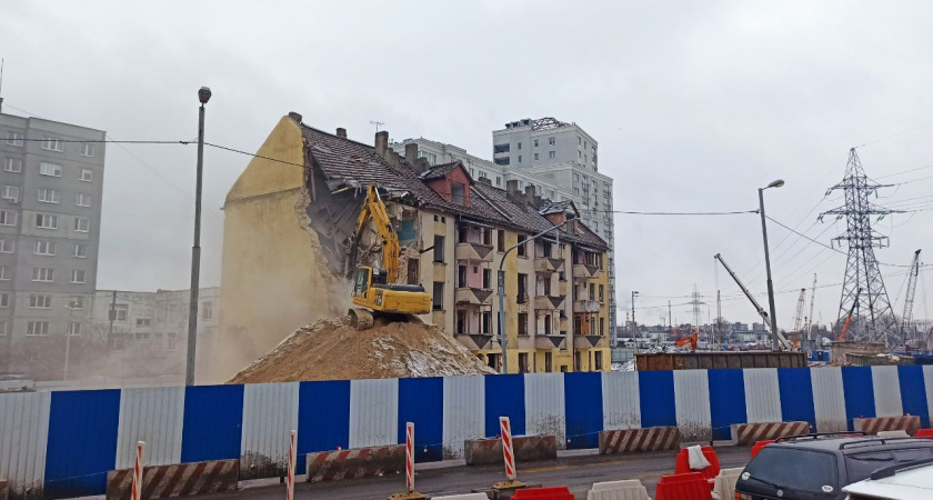 В Калининграде ради строительства дублера сносят дом на улице Галицкого