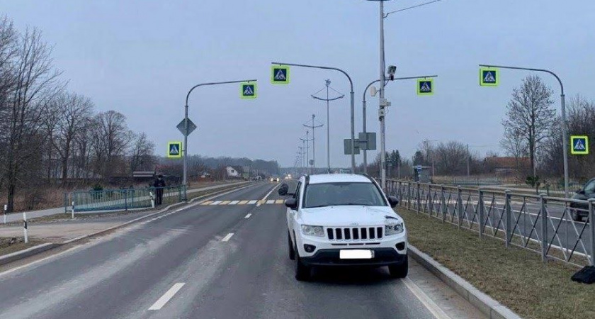 Под Зеленоградском госпитализировали сбитого пешехода 