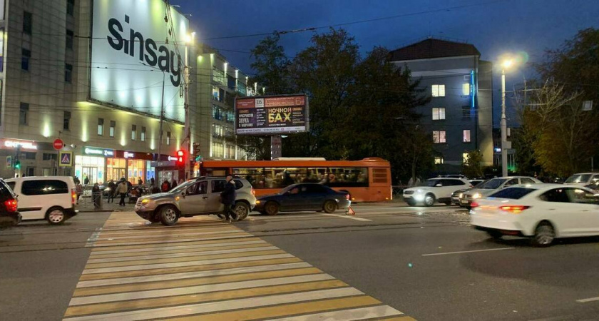 Возле ТЦ «Плаза» в Калининграде произошло ДТП