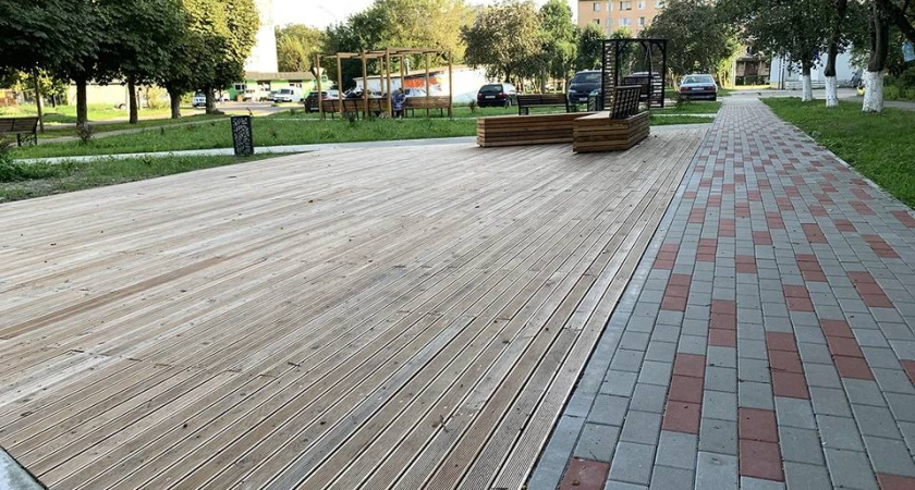 39 благоустроенных дворов и территорий в Калининградской области!