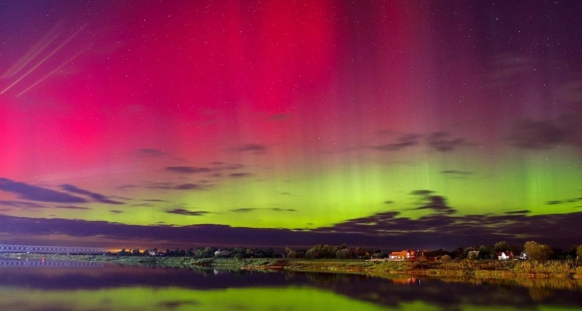 В Калининградской области в ближайшее время снова ожидается полярное сияние