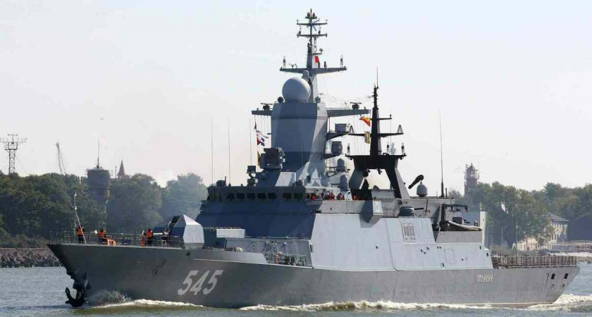 Корабль «Стойкий» заминировал Балтийское море