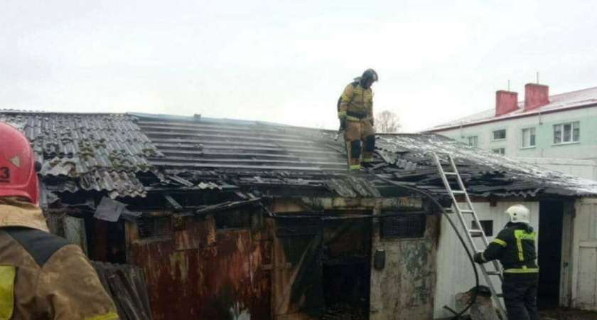 16-летний подросток пострадал в результате пожара в Мамоново