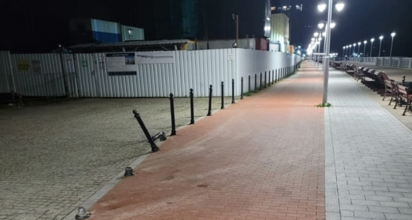 Автомобили теперь ездят по променаду в Светлогорске