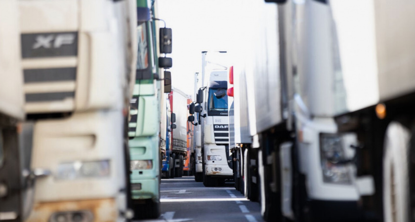 Очередь из фур между Калининградской областью и Литвой выросла до 115 машин