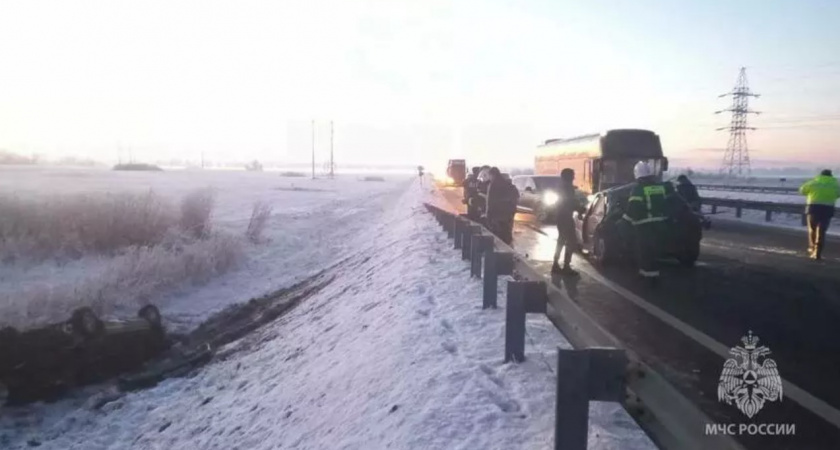 Подробности ДТП со школьным автобусом, которое произошло на трассе Чернышевское — Калининград